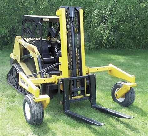 fork attachment for skid steer|forklift attachment for skid steer.